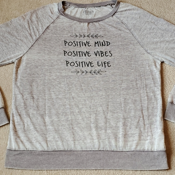 Miken Flow gray burnout sweatshirt size L - Picture 5 of 9